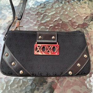 COPY - XOXO wristlet in black